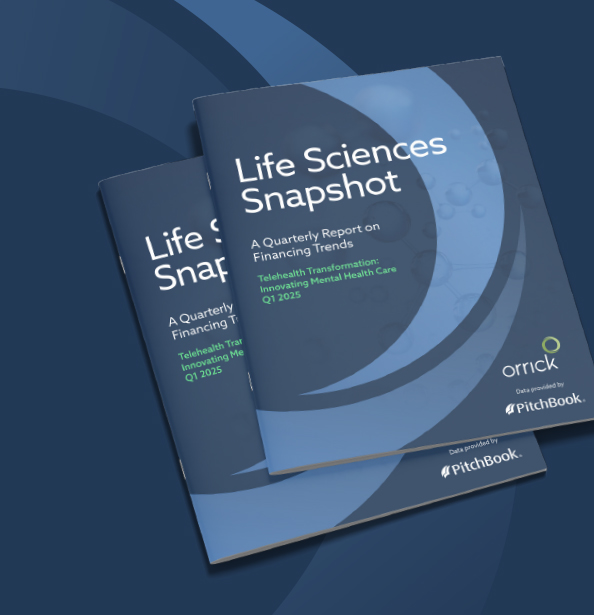 Life Sciences Snapshot – Q1 2025 – A Quarterly Report on Financing Trends
