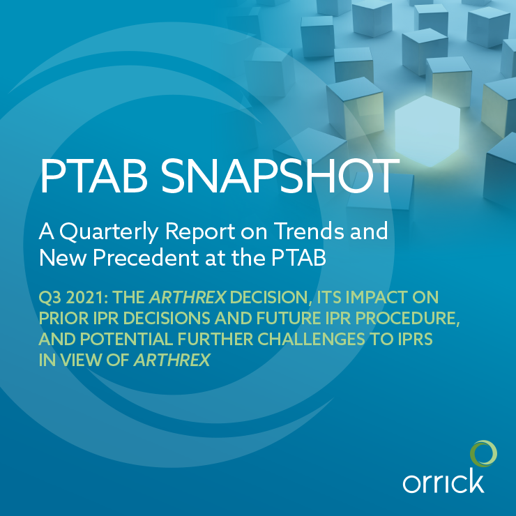 PTAB Snapshot Q3 2021