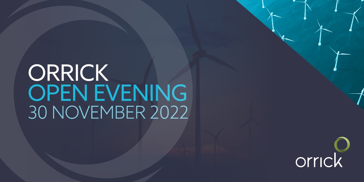 Orrick Open Evening - 30 November 2022
